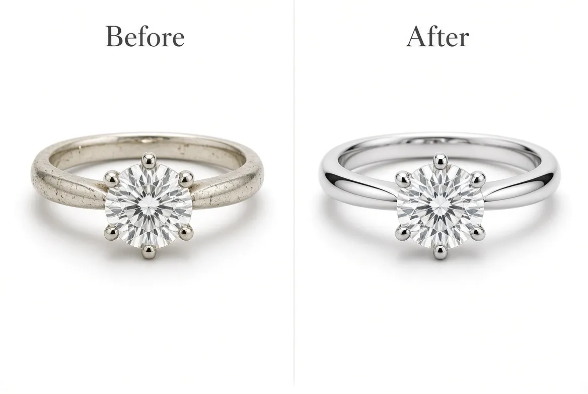 Buying a White Gold ring? What to know about Rhodium Plating