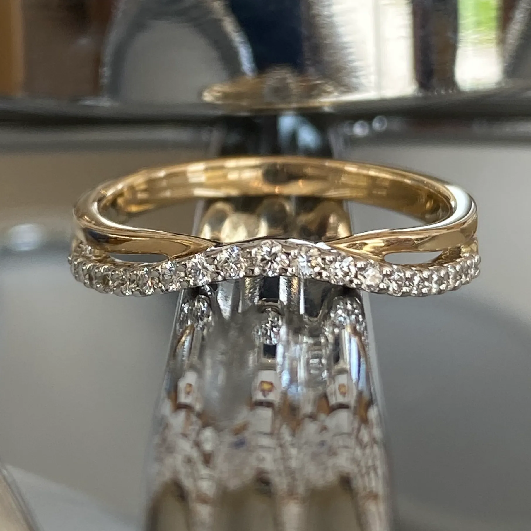 ladies' wedding bands Find curved, straight and tiara rings as well as wedding wraps to go with a variety of engagement ring styles. Black River Diamond Company Medford, WI