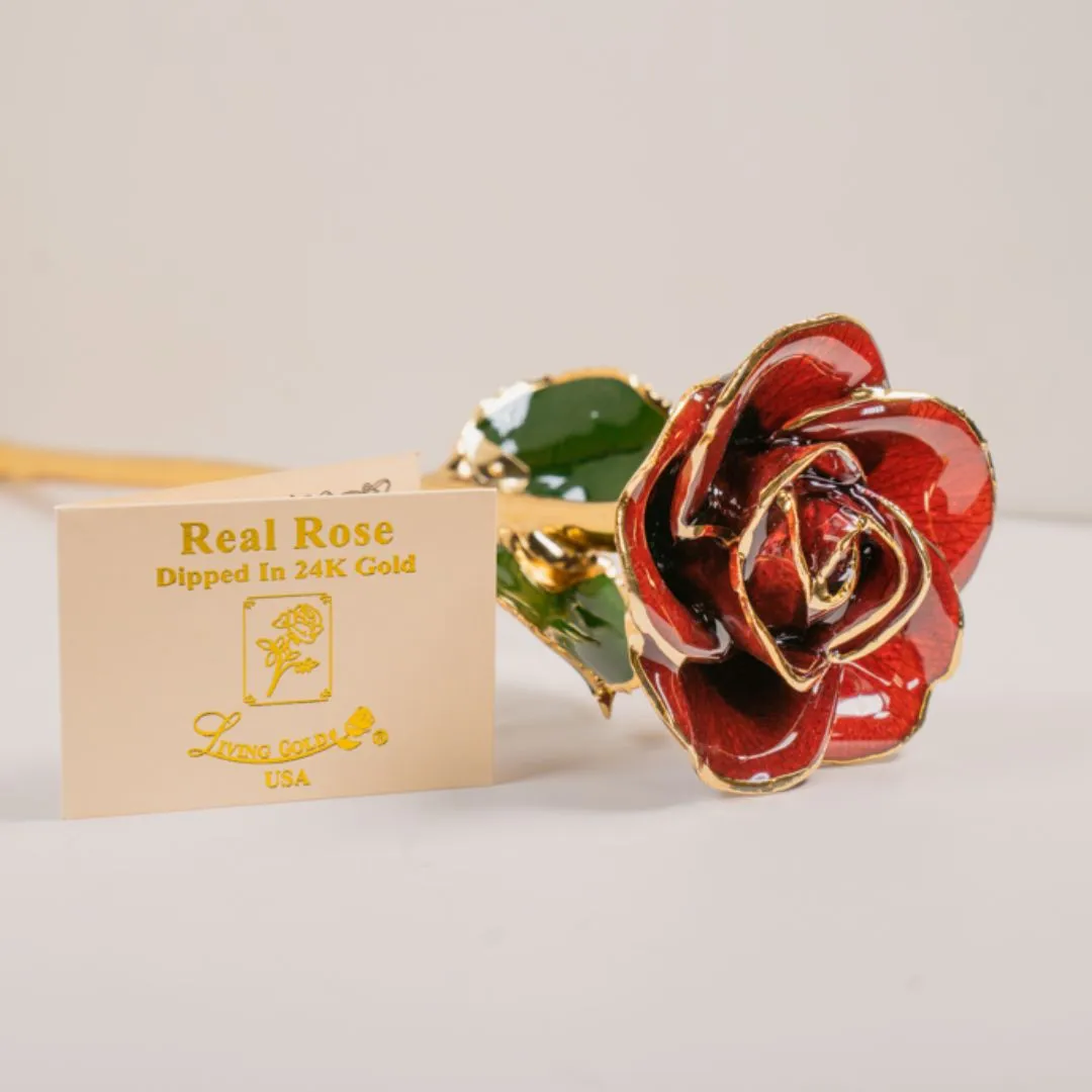 Gold-dipped Roses  Black River Diamond Company Medford, WI