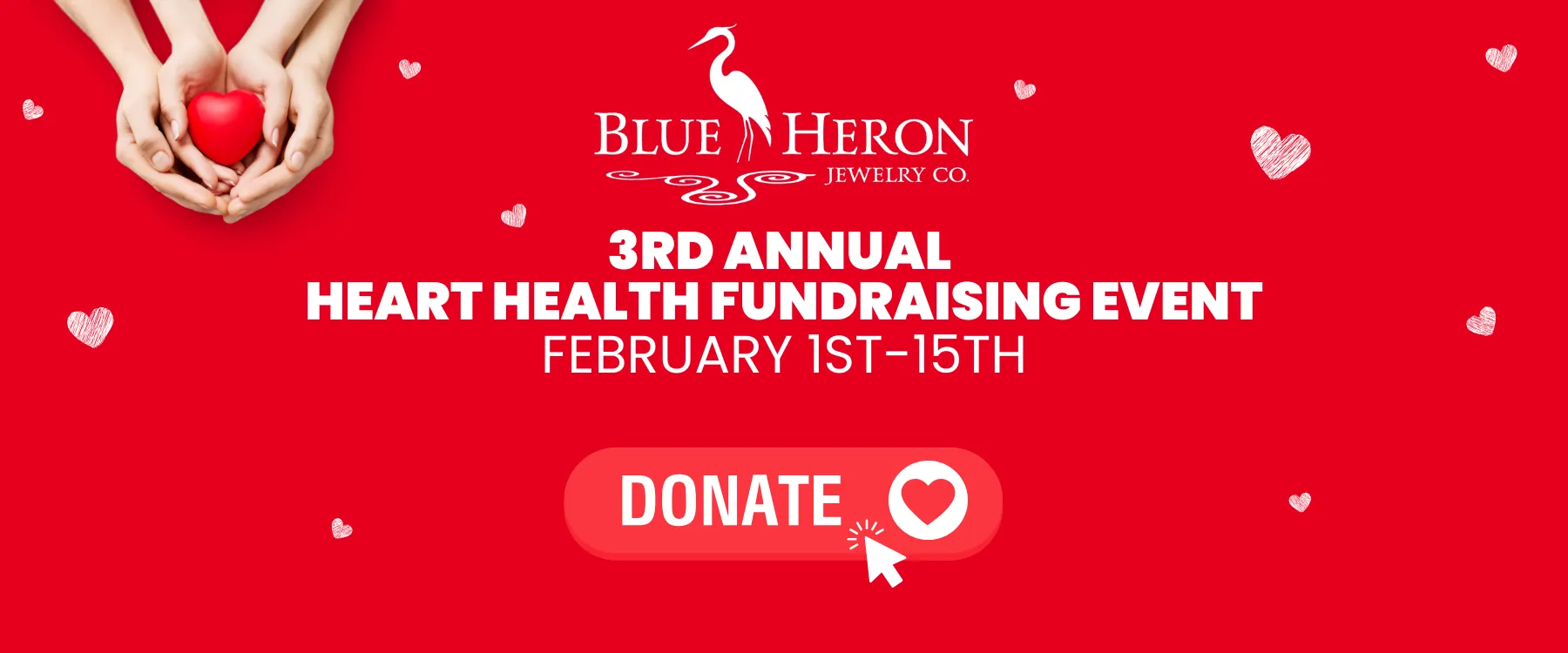 Want To Donate Now?  Blue Heron Jewelry Company Poulsbo, WA