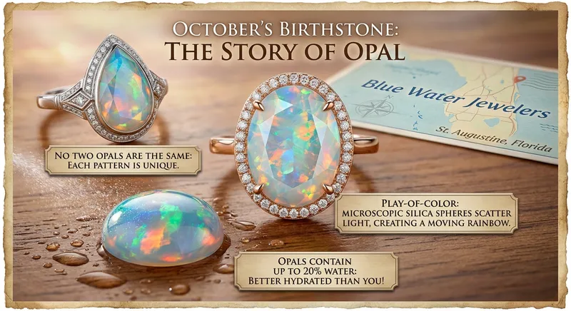 Read article: October's Birthstone: The Unique Opal