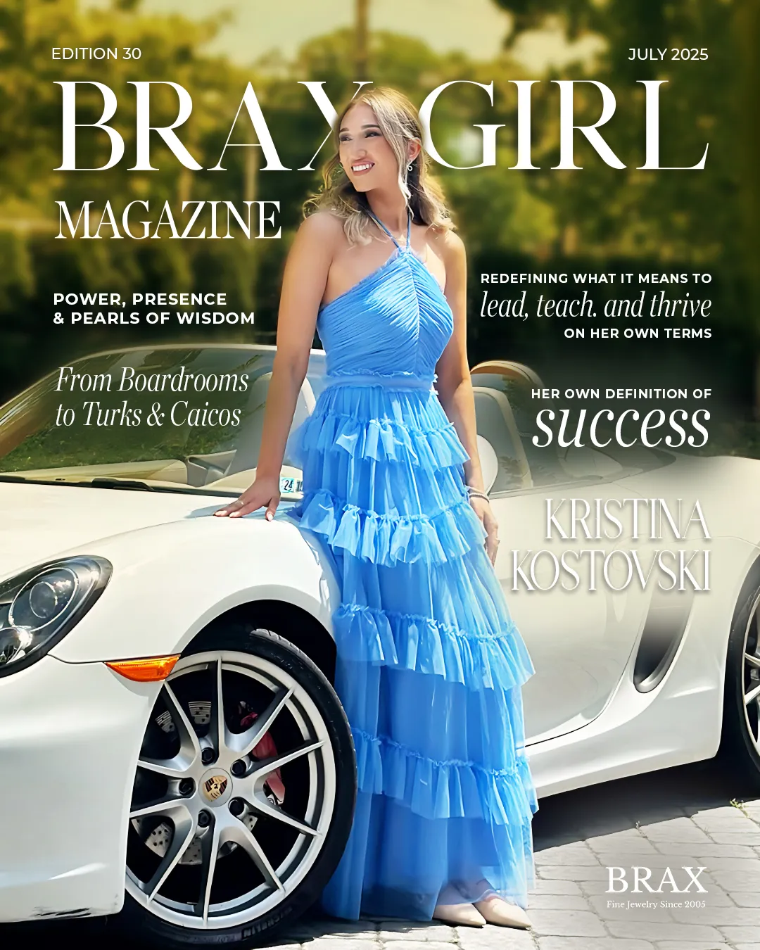 Brax Girl Magazine July Edition: Kristina Kostovski