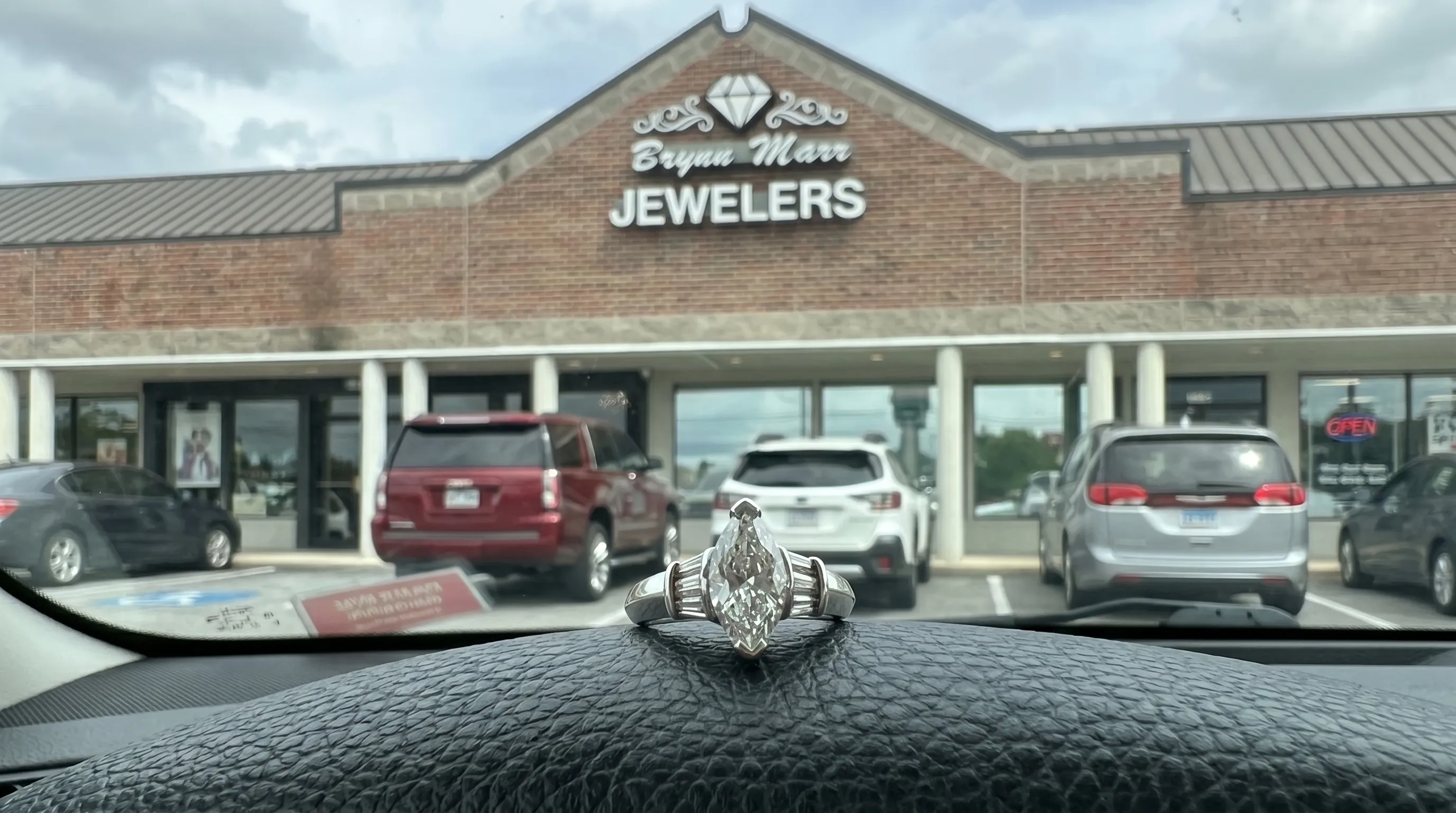 Designer engagement rings at Brynn Marr Jewelers in Jacksonville, NC
