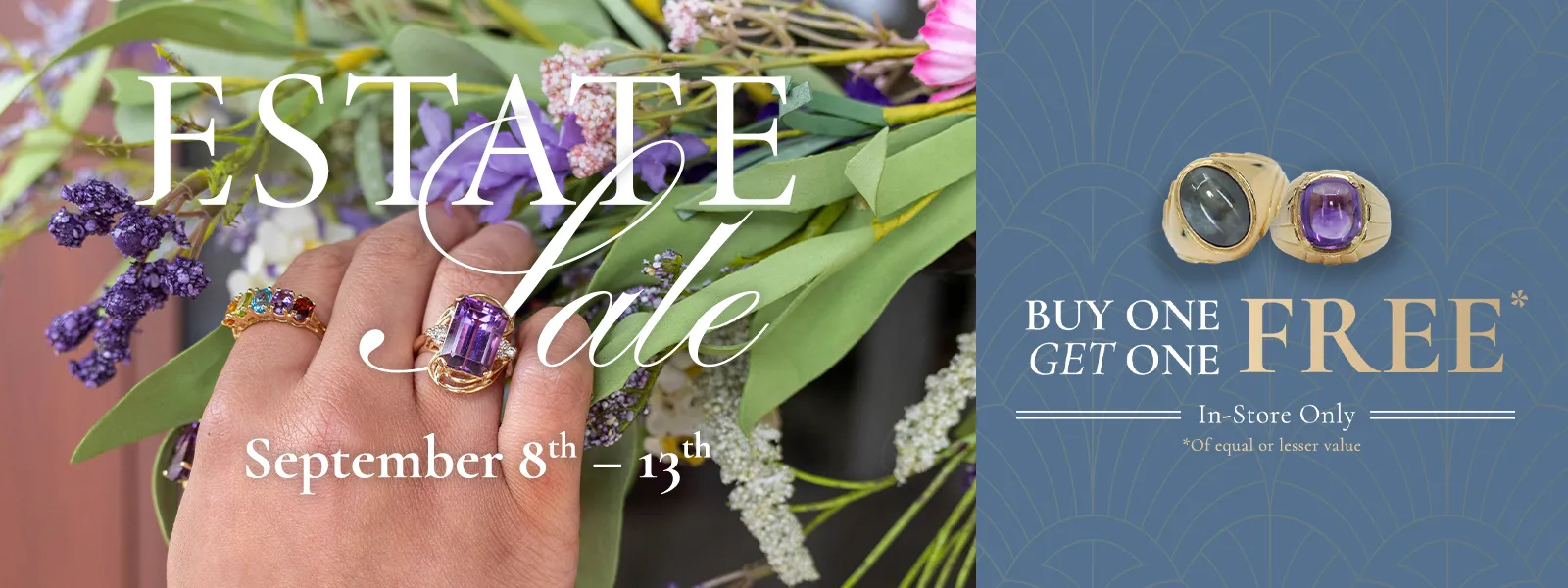 BOGO Free Estate Sale In-Store Only