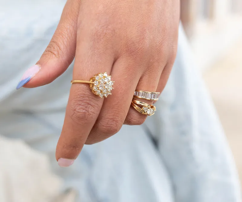 Personalized Jewelry Add a personal touch to your gifting with this collection of engraveable, inital, name, and monogram jewelr