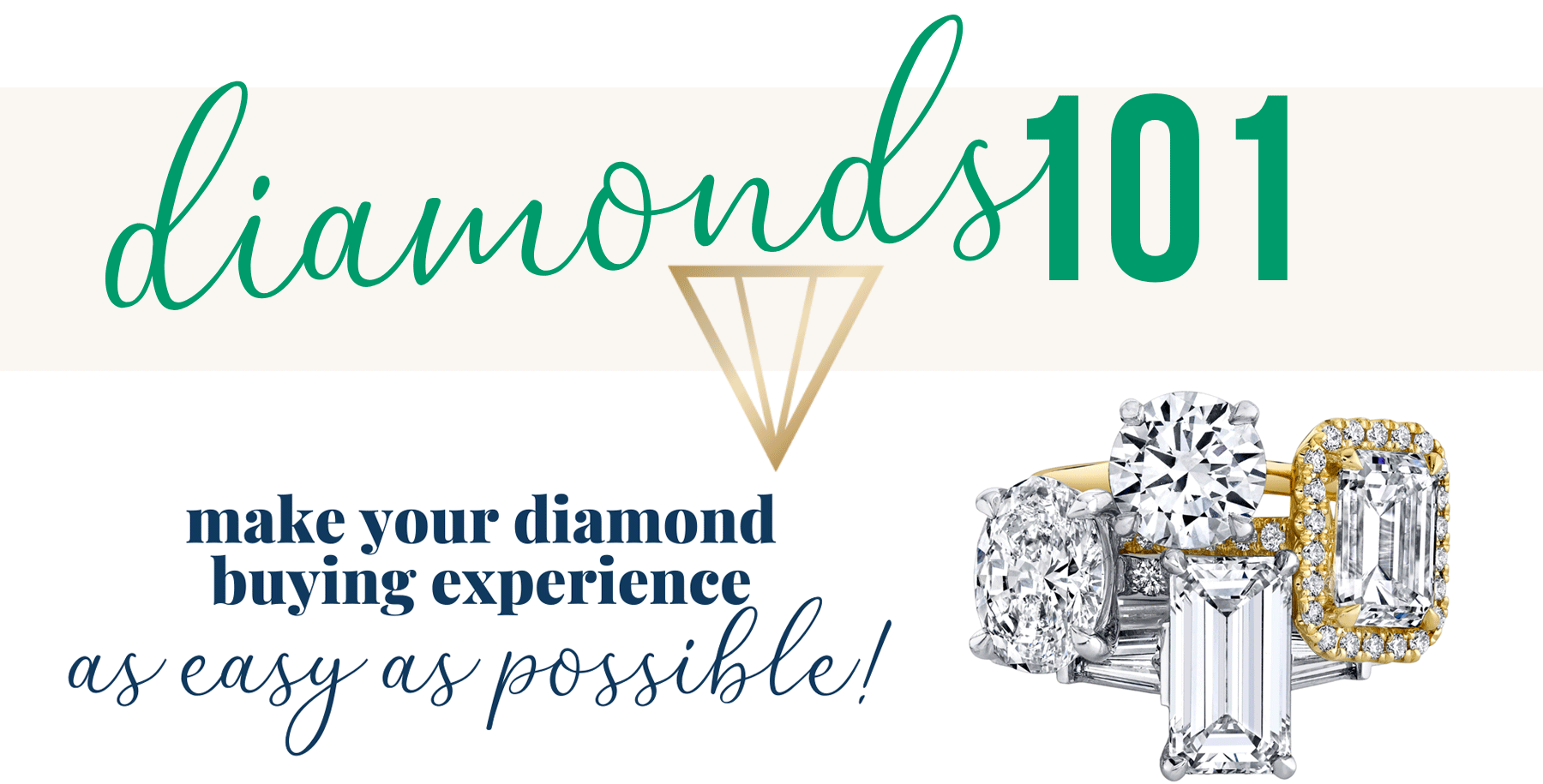 Shopping for a Diamond in the Hattiesburg area? Let us walk you through the process to make the experience as easy as possible! 
