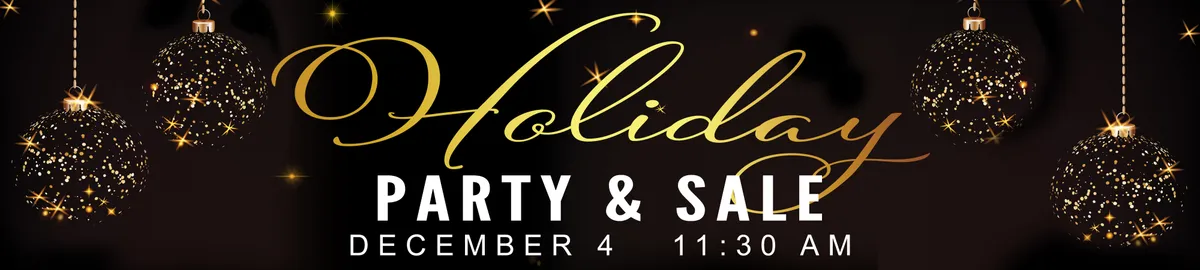 Holiday Party and Sale