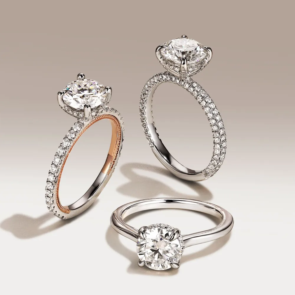 Semi Mount Engagement Rings | Caves Jewelry Midlothian, TX