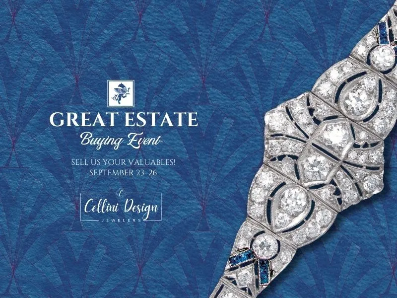 Great Estate Buying Event, sell your valuables, four days only, September 23-26