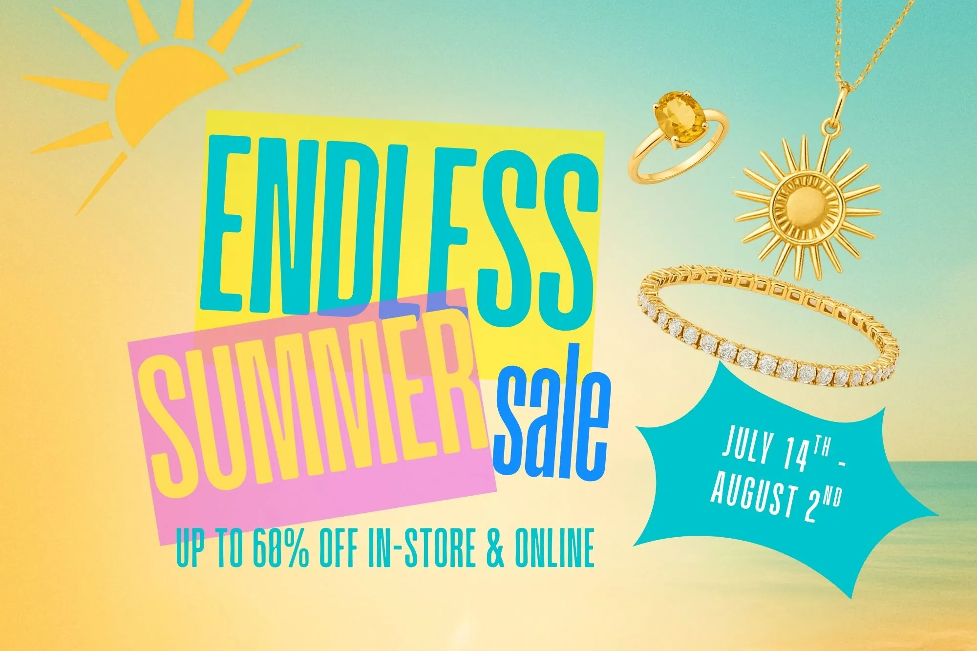 Endless Summer Sale at Cellini Design Jewelers: Up to 60% off in-store & online from July 14th to August 2nd. Click for details.