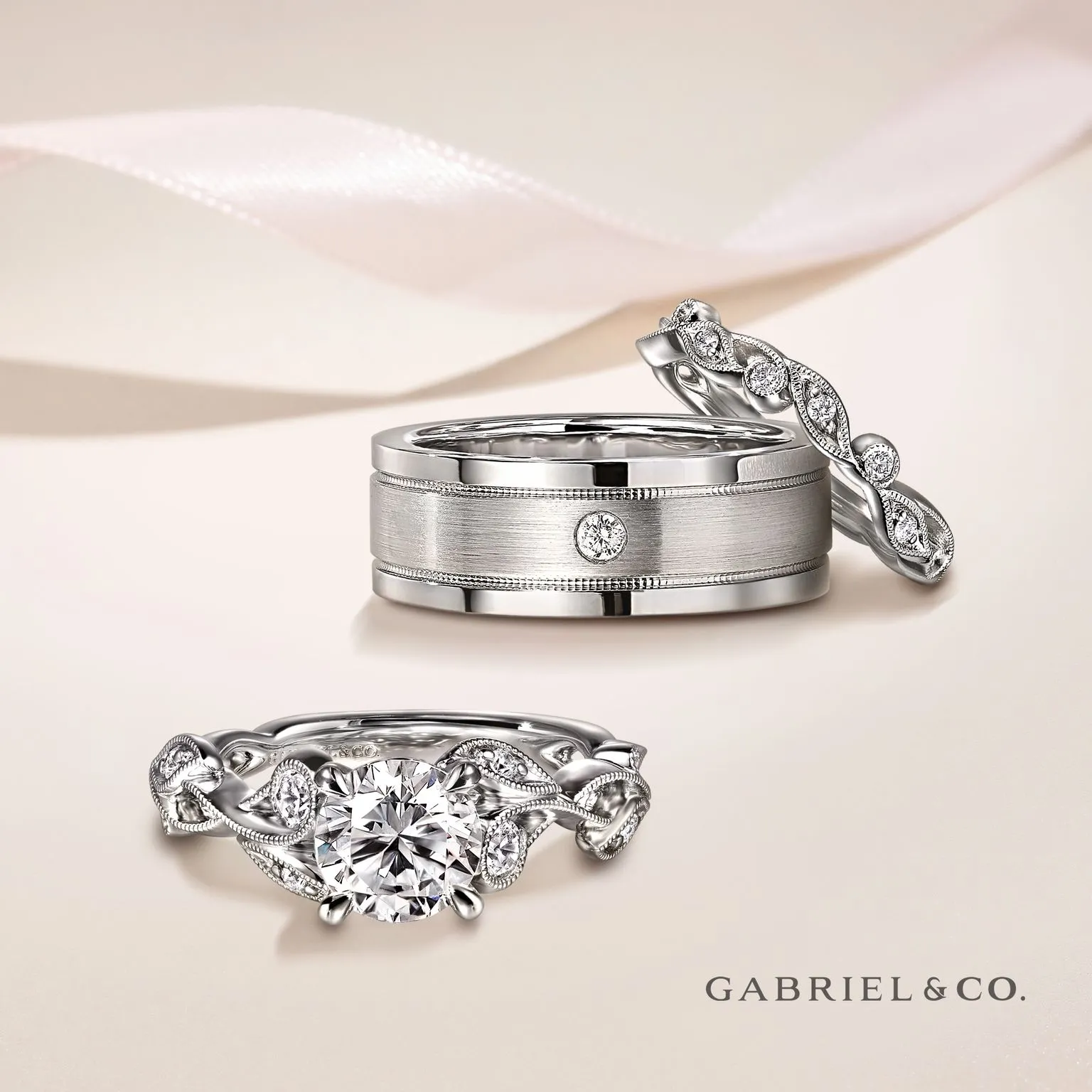 Gabriel & Co. Engagement & Bridal  Chippers Jewelry Bonney Lake, WA