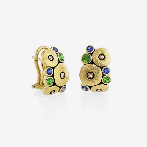 Colored stone EARRINGS  Skaneateles Jewelry Skaneateles, NY