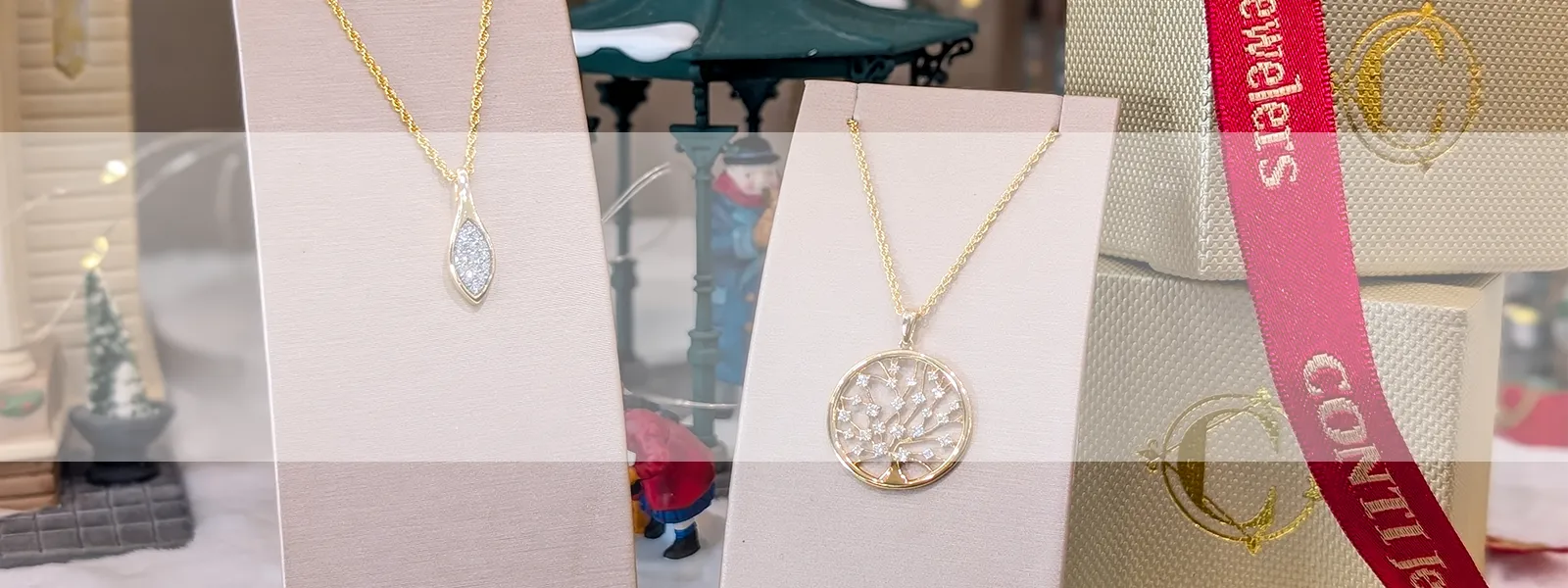 Christmas Diamond Necklaces