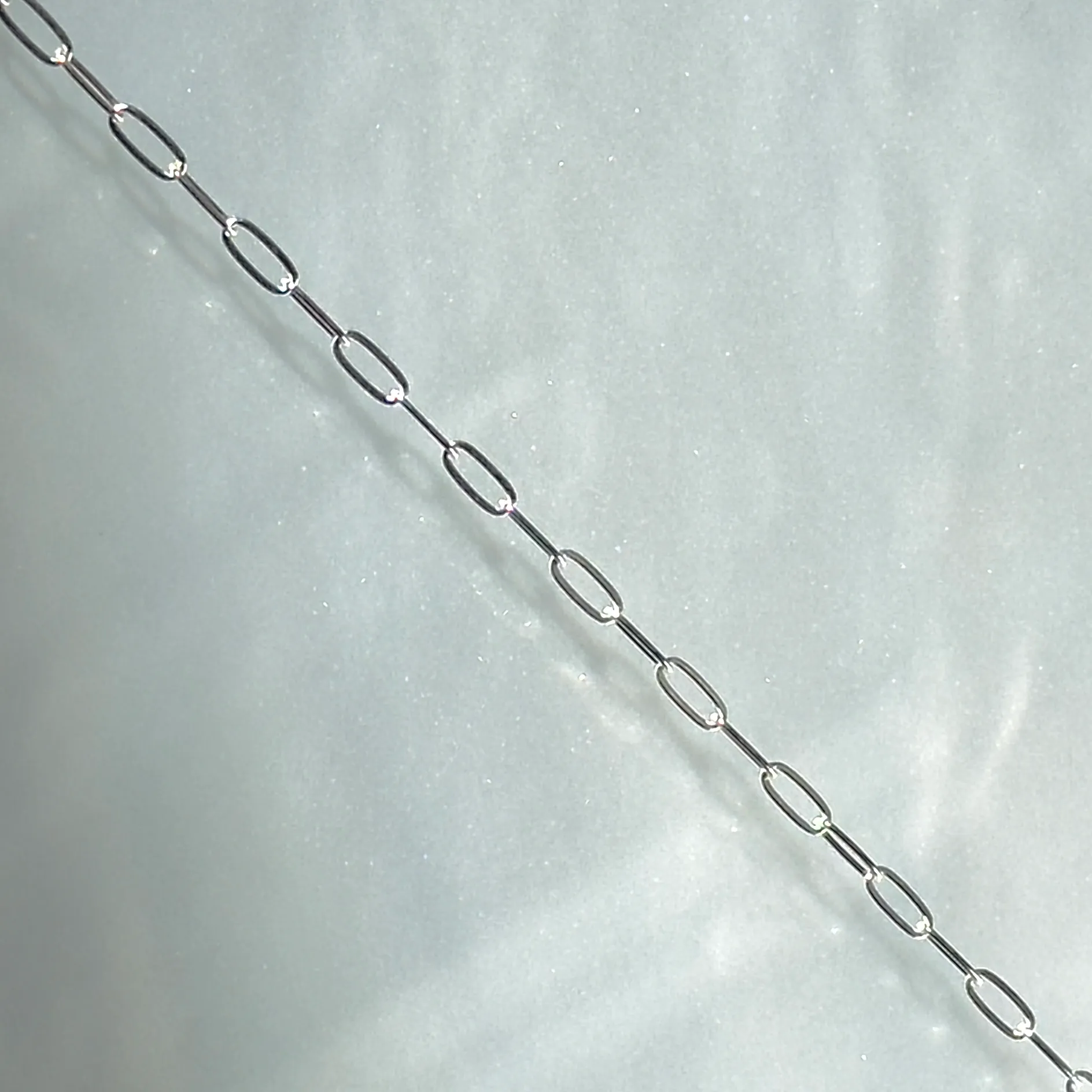  STERLING SILVERPAPERCLIP CHAIN$5.00 per inch Conti Jewelers Endwell, NY