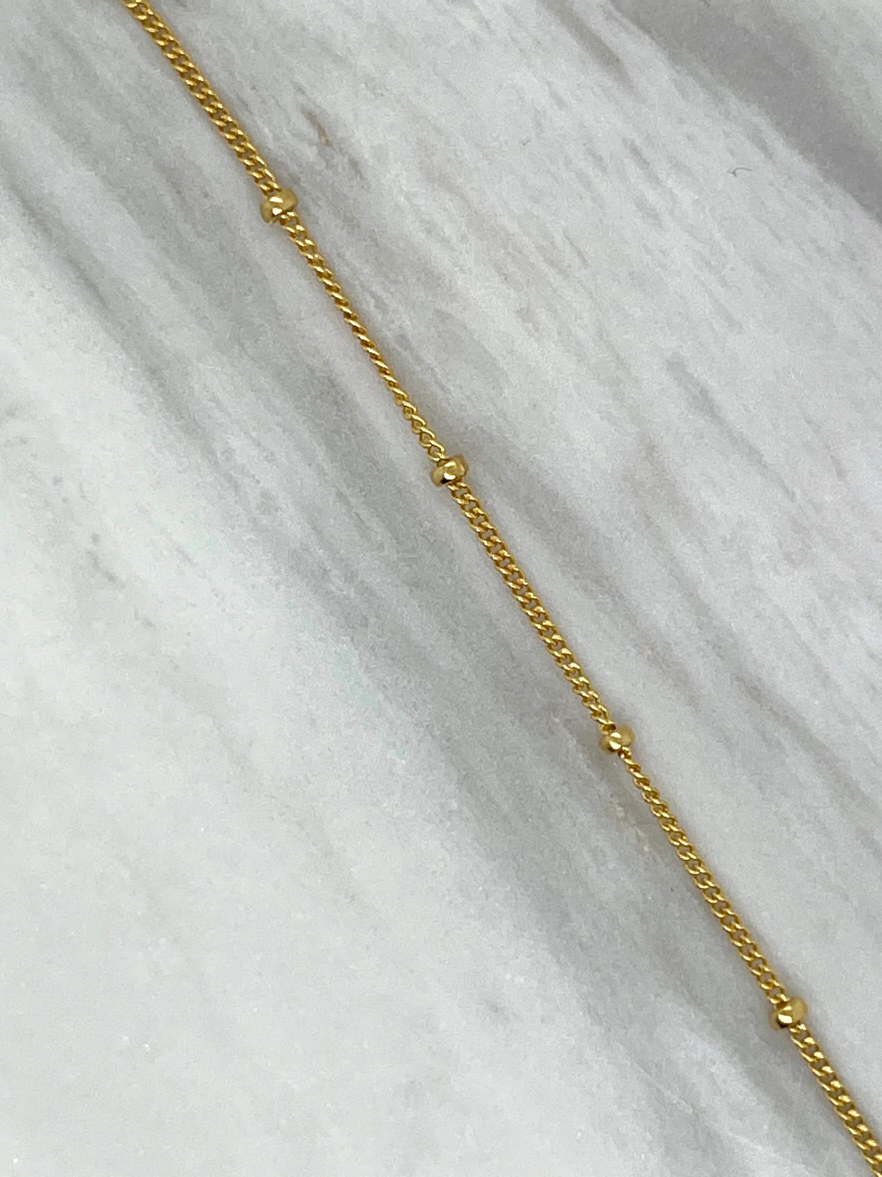  14K YELLOW GOLD FILLBEADED CURB CHAIN$10.00 per inch Conti Jewelers Endwell, NY