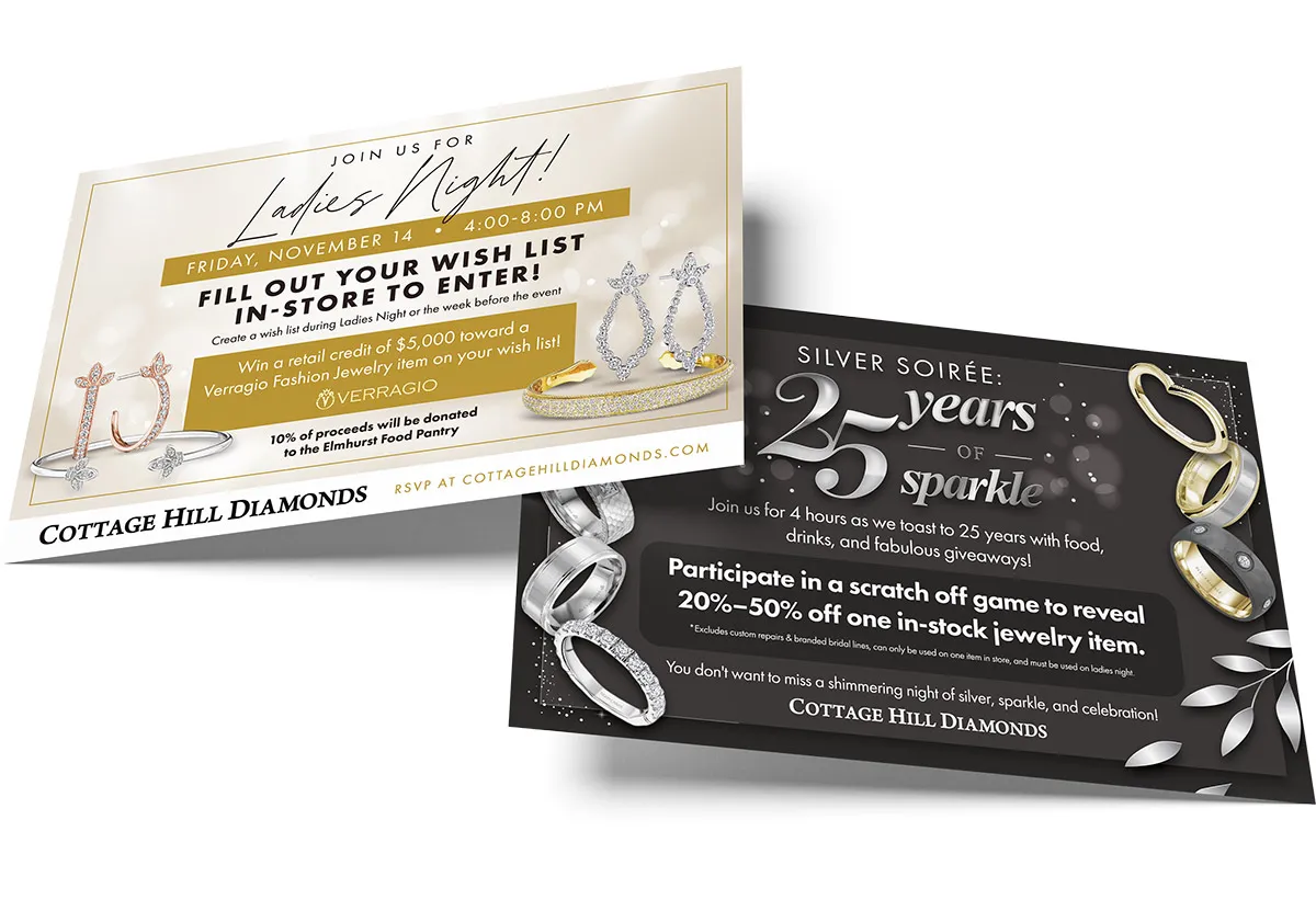 postcard for ladies night