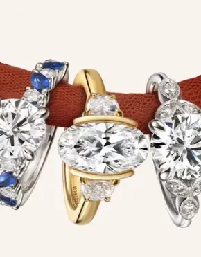 Three elegant rings by Gabriel & Co. Visit Dahlkemper's Jewelry Connection for more details on these fine jewelry pieces.