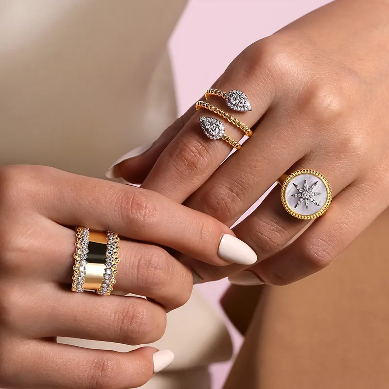 Personalized From necklaces, rings and bracelets, the style is all yours (and no one else's). Choose your own metal karat, metal