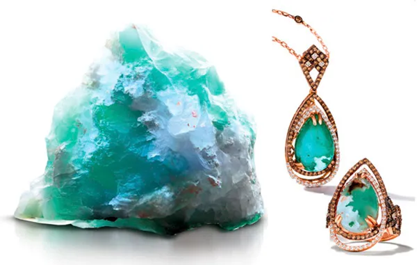 Le Vian Donates Prime Examples of 'Aquaprase' to American Museum of Natural Hist