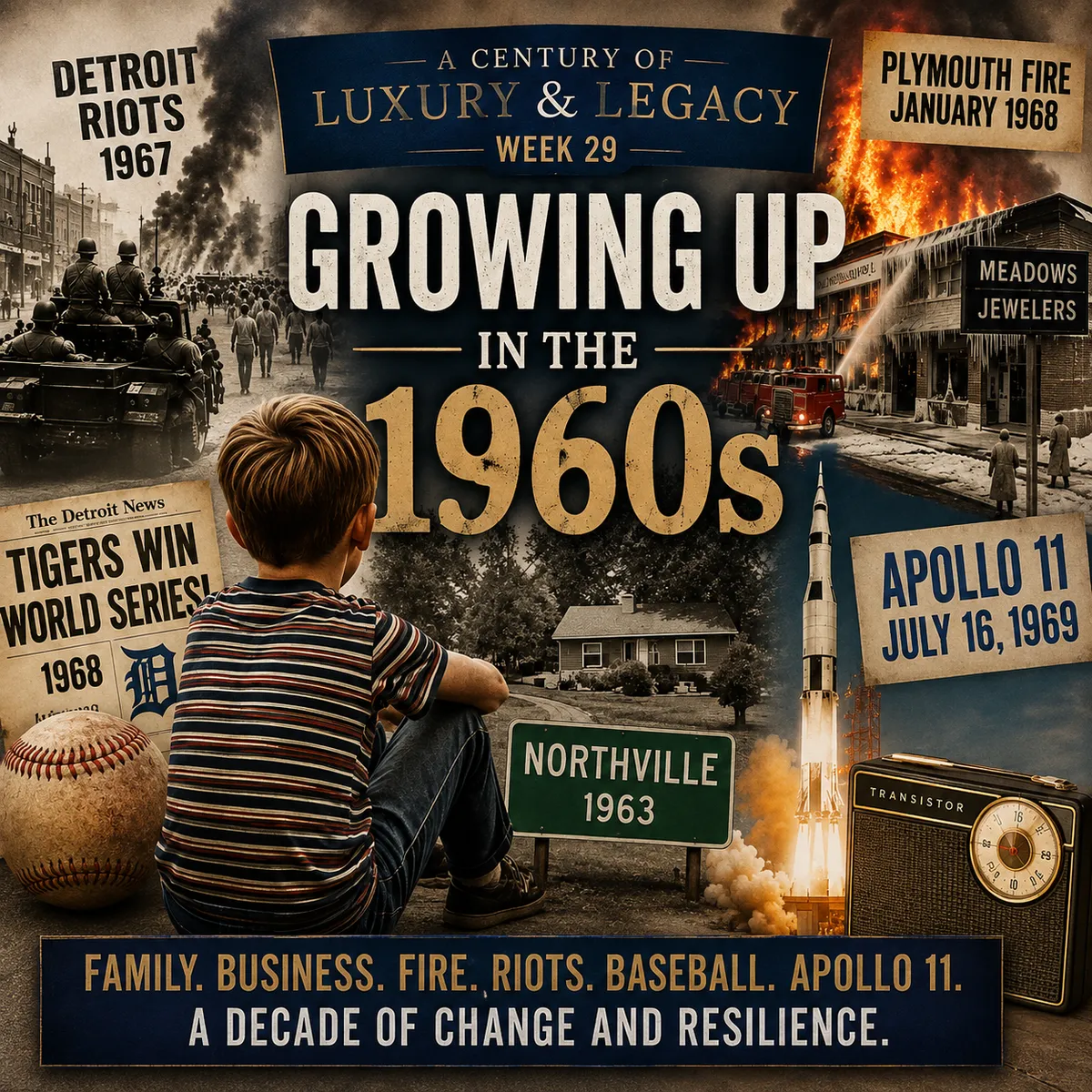 From the Detroit Riots to Apollo 11: Memories of a Remarkable Decade