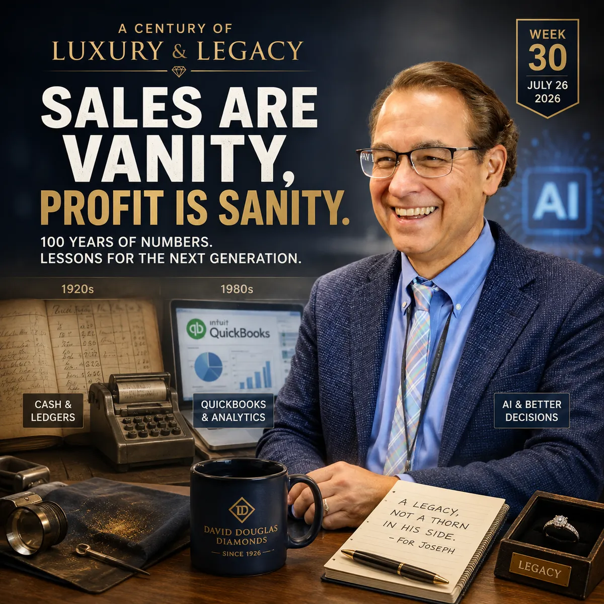 Sales Are For Vanity, Profit Is For Sanity: A Lesson 100 Years in the Making