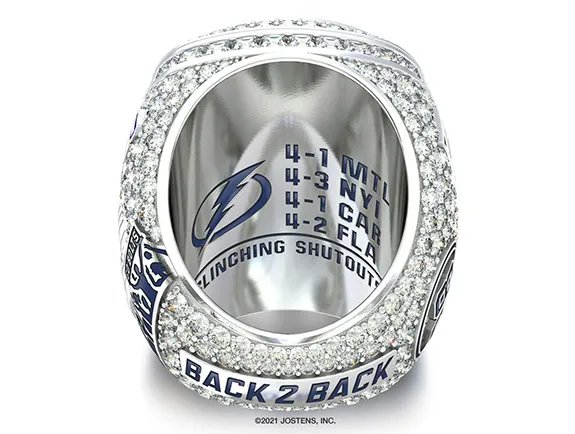 Tampa Bay Lightning Stanley Cup Ring (2021) - Premium Series – Rings For  Champs