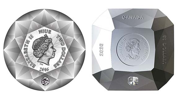 Oops! Canadian Mint's New Release Isn't the World's First Diamond-Shaped  Coin