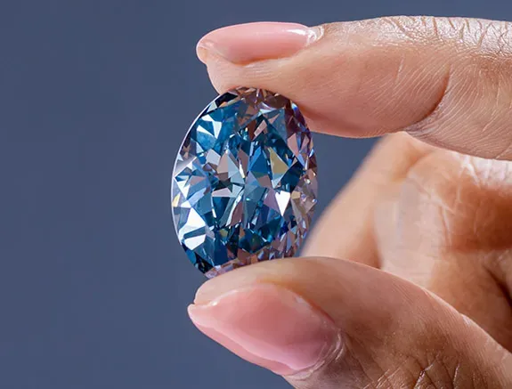 World's biggest blue on sale diamond