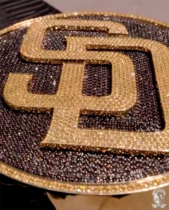 San Diego Padres' 'Swagg Chain' Honors Home Run Hitters a