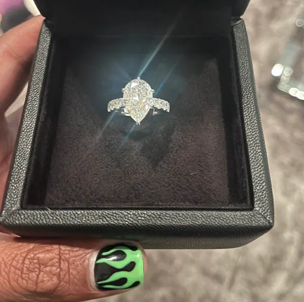 Cher Yet to Confirm If Pear-Shaped Stunner Is an Engagement Diamond
