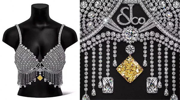 Read article: 75-Carat Yellow Diamond Stars in Victoria's Secret's $50 Million Fantasy Bra