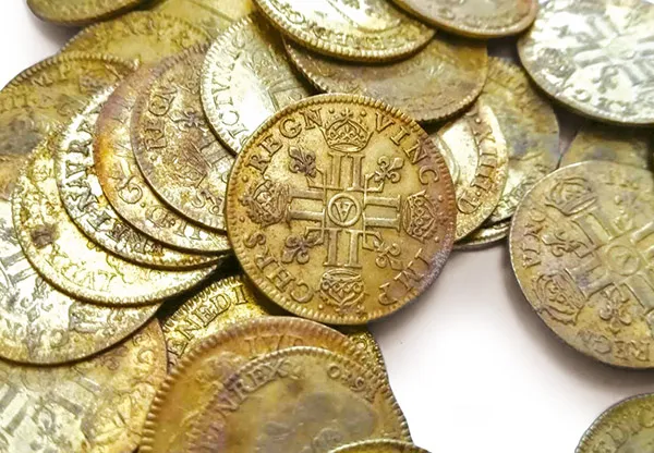 Restoration of Old Mansion on Coast of France Nets 239 Gold Coins Dating Back to
