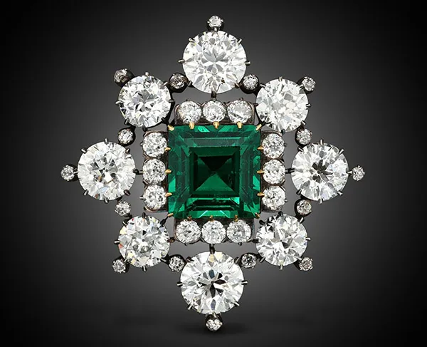 Rare Inchiquin Emerald Combines Noble Provenance and Victorian Ingenuity