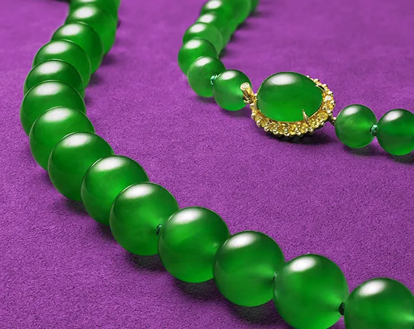 Read article: Rare Jadeite Necklace Could Challenge World Record at Christie's Hong Kong