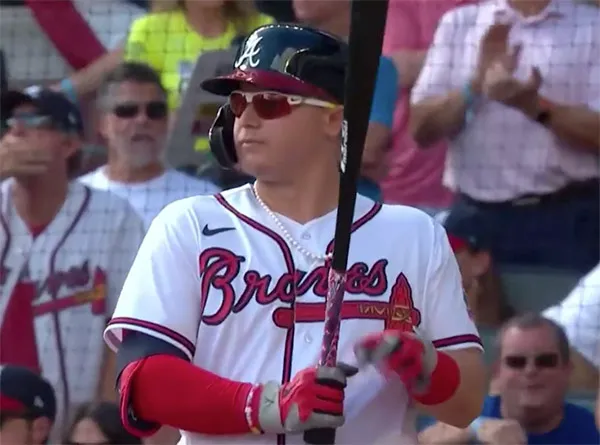Braves Slugger Joc Pederson and His Signature Pearls Head to the 2021 World Seri