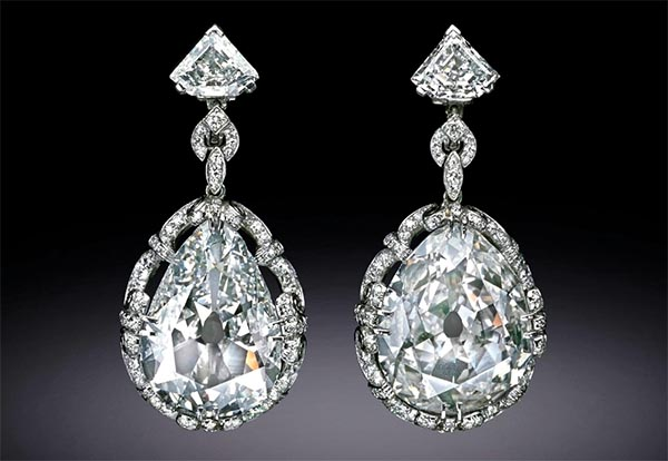 Big Silver Earrings Dangle in Silver Jewelry MARIE-LOUISE 