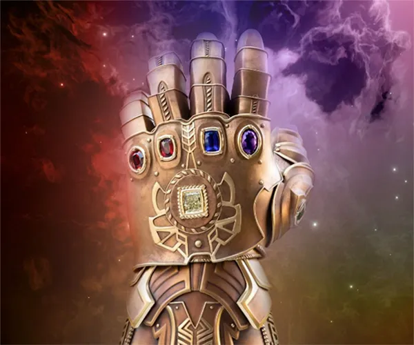 Marvel's Infinity Gauntlet Featuring 6 Precious Stones Is...