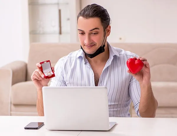 Amid Pandemic-Spawned Disruptions, Couples Rely on Technology to Find the Perfec