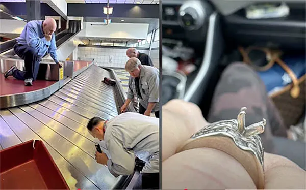 Read Article: Pittsburgh Airport Workers Go Extra Mile to Find Diamond Lost on Carousel B