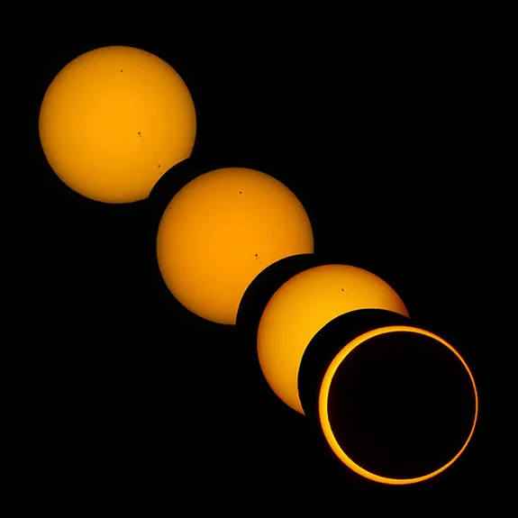 Celestial Bling: Why Solar Eclipses Sometimes Look Like Bridal Jewelry