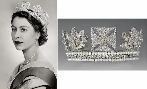 Queen Elizabeth's Famous Diamond Diadem Headlines Royal Jewelry Exhibition