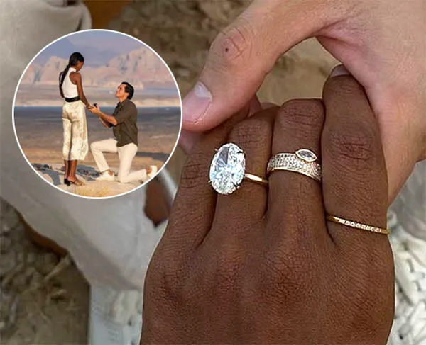 Model Jasmine Tookes Dishes About Her Romantic Adventure and 7-Carat Diamond Rin