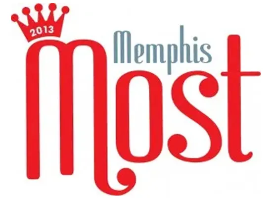 2013 Memphis Most award logo featuring 