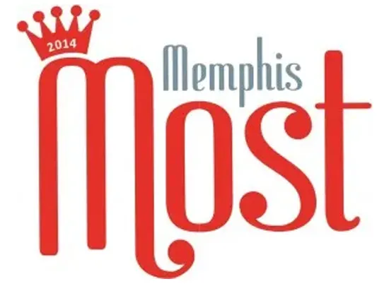 Memphis Most 2014 award logo featuring 
