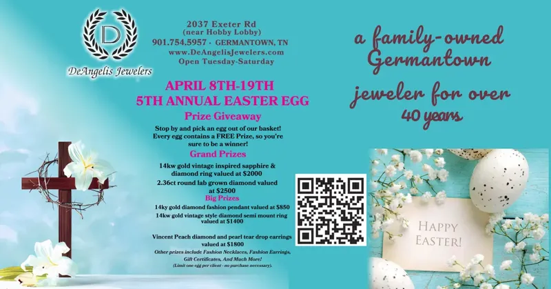 Read article: Celebrate Spring with DeAngelis Jewelers&#8217; 5th Annual Easter Egg Prize Give