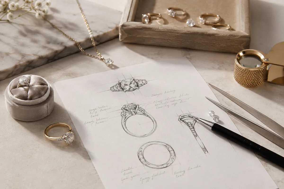 Custom Engagement Rings: A Step by Step Guide to Designing Your Dream Ring
