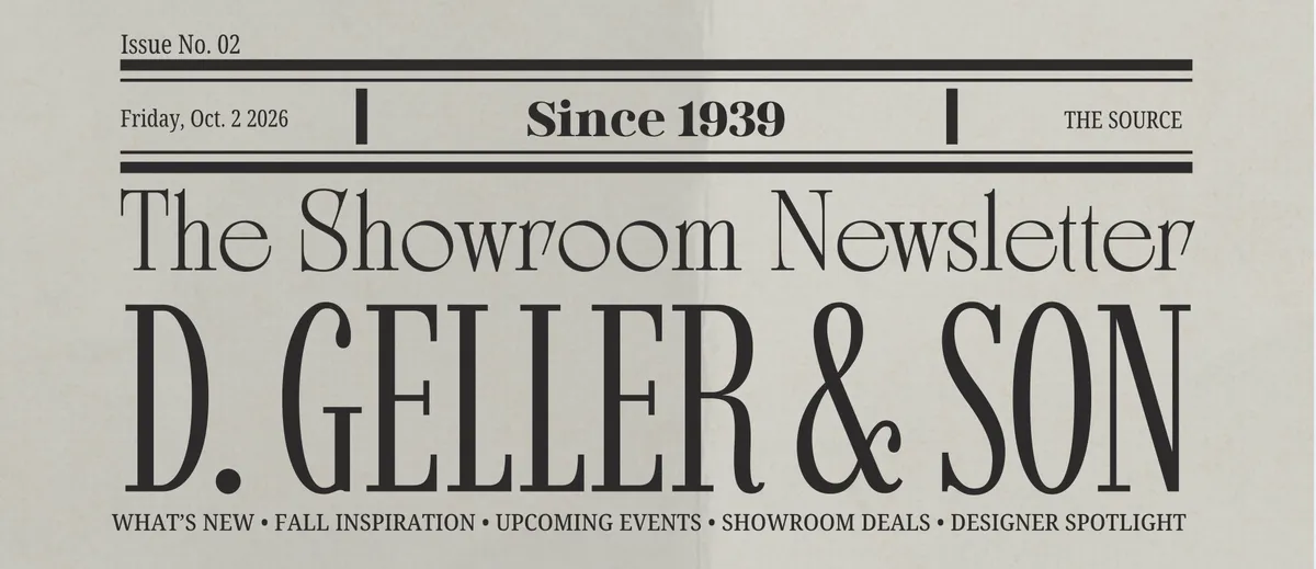 Inside the Showroom: October 2026