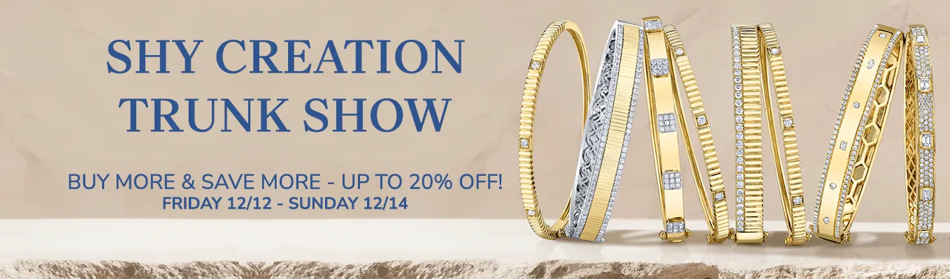 Shy Creation Trunk Show at D. Geller & Son in Kennesaw and Sandy Springs