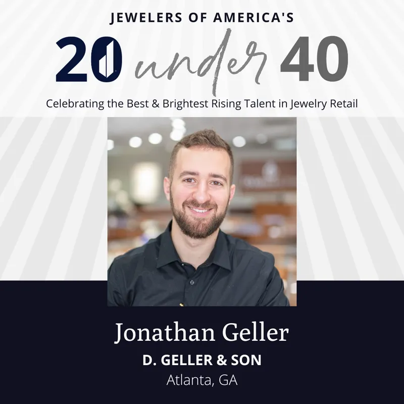Read article: Jewelers of America's 20 Under 40: Jonathan Geller
