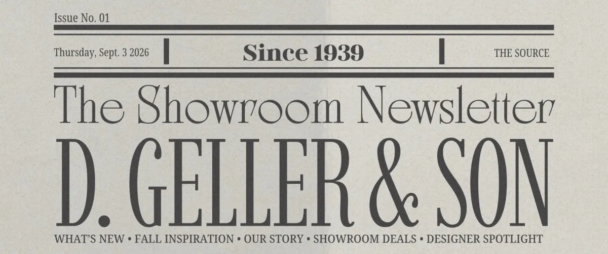 Inside the Showroom: September 2026